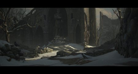 Концепт арт геншин локации