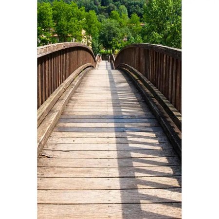 Wooden bridge