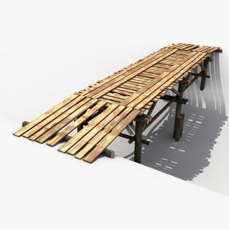 Деревянные мосты конструкция