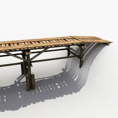 Деревянные мосты конструкция