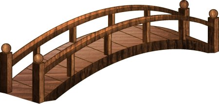 Деревянный мостик