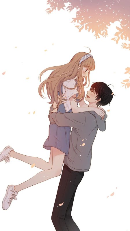 Пары аниме милые