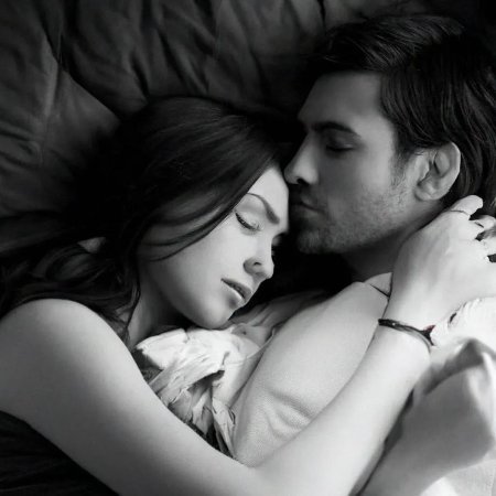 Мужчина и женщина нежность