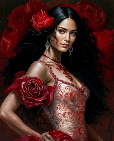 Цыганка красивая