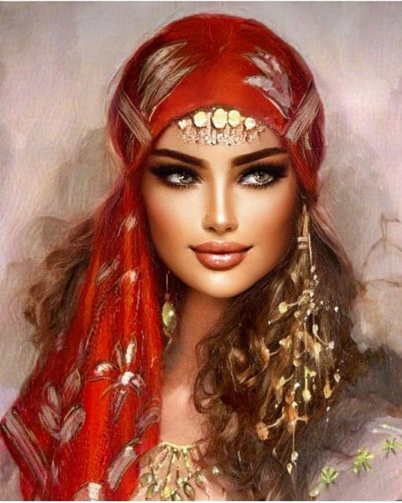 Цыганка красивая