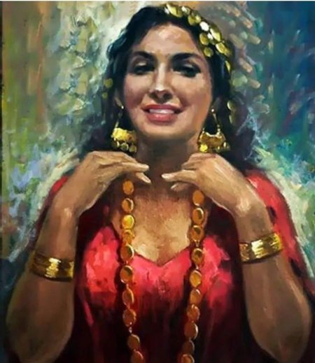 Цыганка эсмеральда портрет