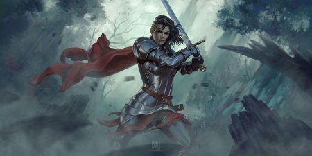 Девушка в доспехах