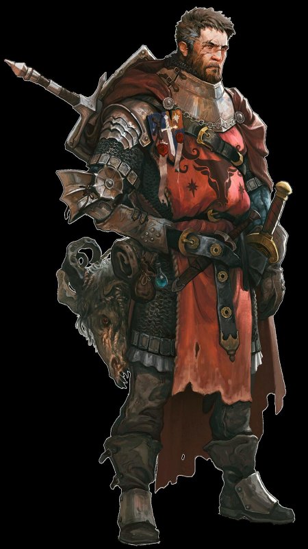 Наёмник днд арт