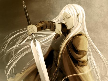 Меч клеймор из аниме