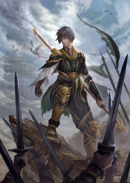 Воин фэнтези