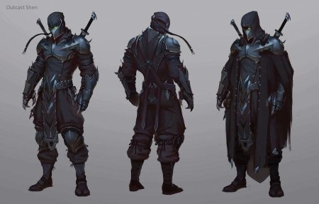 Шен лига легенд концепт арт