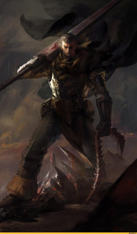 Воин берсерк аниме