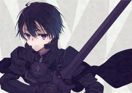 Кирито чёрный мечник