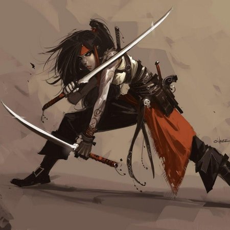 Аниме vinne samurai cyberpunk