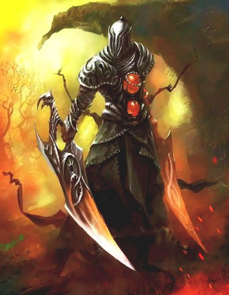 Маг мечник арт