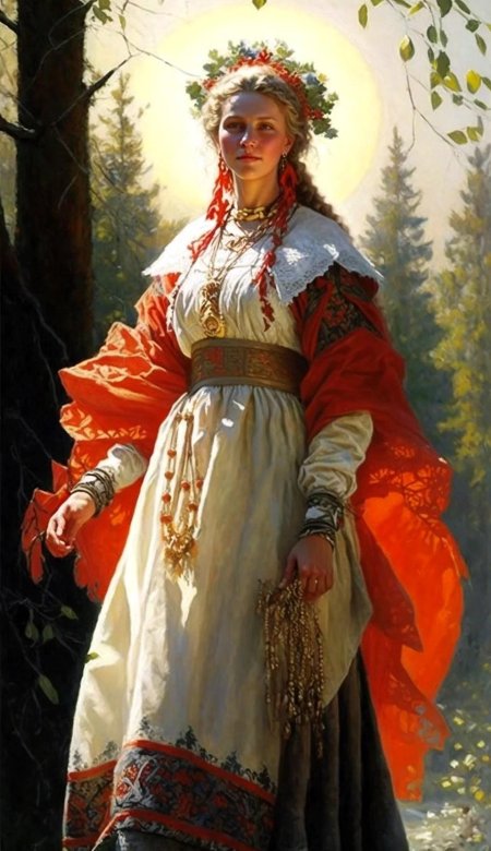 Древнерусские наряды