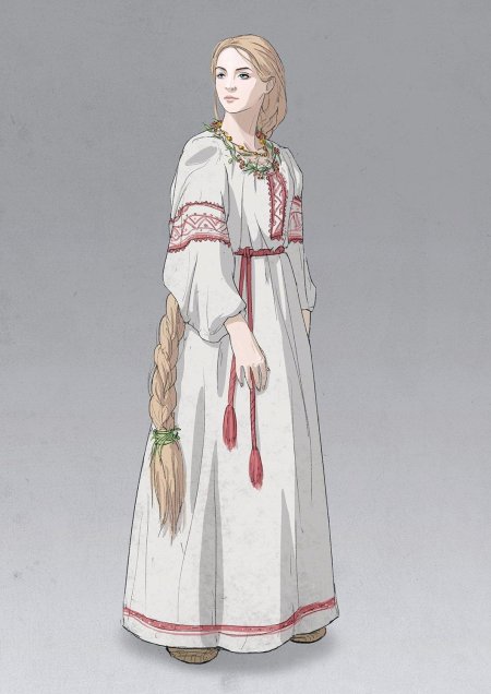 Славянские костюмы женские