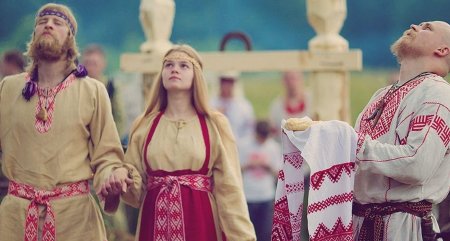 Славянская одежда дохристианской руси