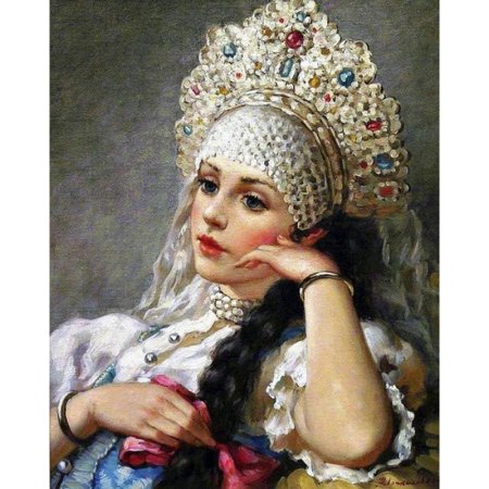 Константин маковский русская красавица