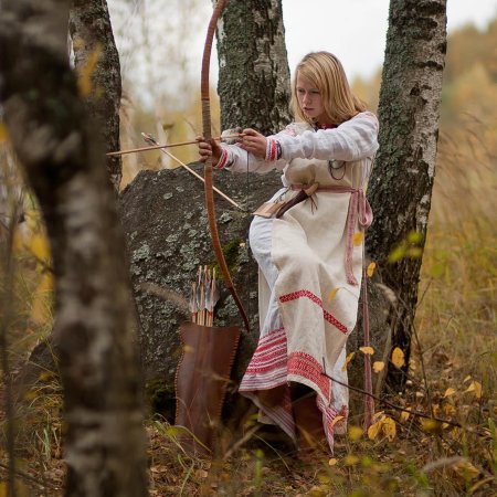 Славянская женщина