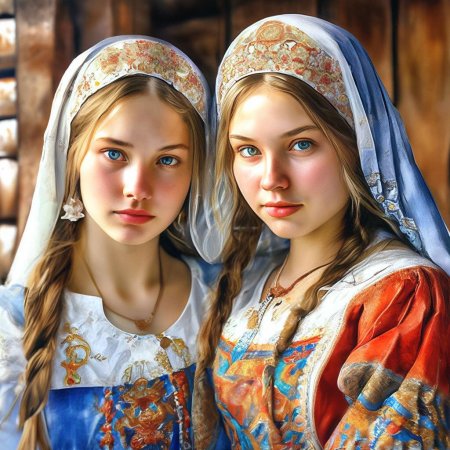 Девушки древней руси