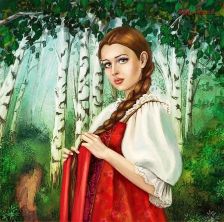 Образ русской красавицы