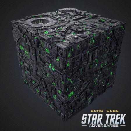 Borg cube star trek
