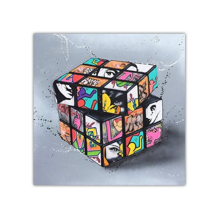 Кубик рубика арт
