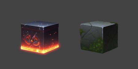 Текстурные кубики