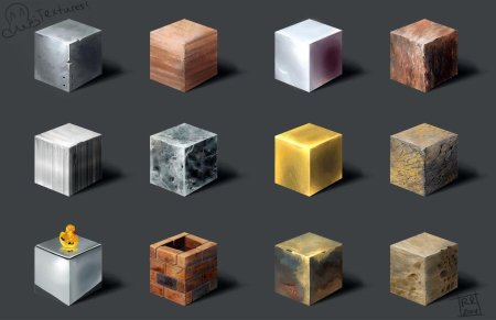 Текстурные кубики