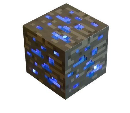 Светильник алмазная руда майнкрафт