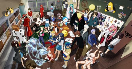 Много персонажей