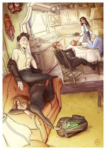 Иллюстрации гарри поттер