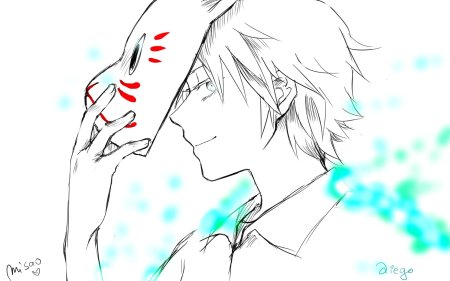 Рисунки для срисовки аниме парни