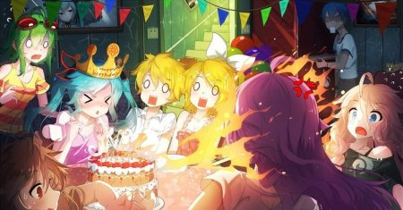 День рождения в стиле аниме