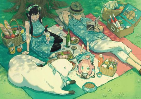 Аниме семья шпиона