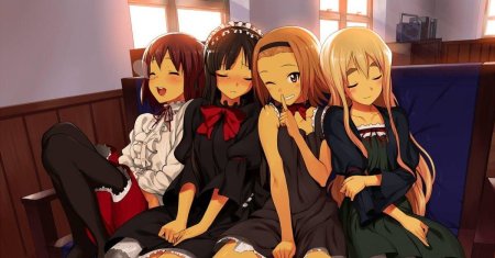 Аниме компашка друзей