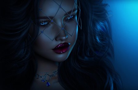 Красивая девушка лицо