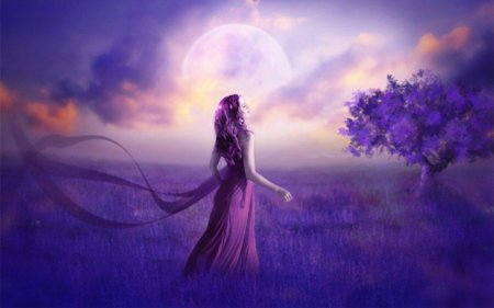 Сиреневая луна