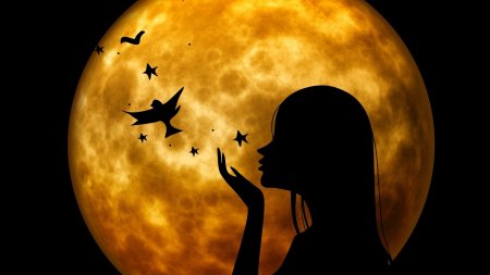 Девушка луна