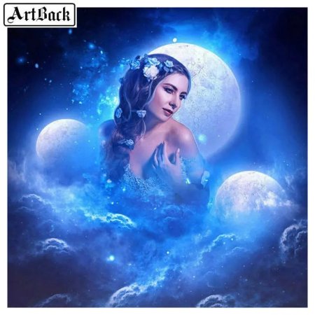 Девушка луна