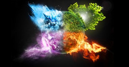 4 стихии огонь вода воздух земля