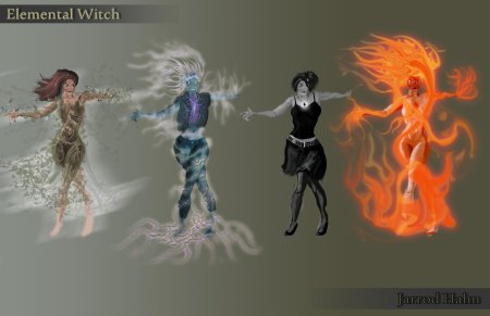 Геншин стихии