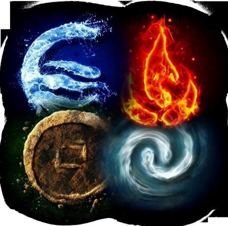 4 стихии огонь вода воздух земля