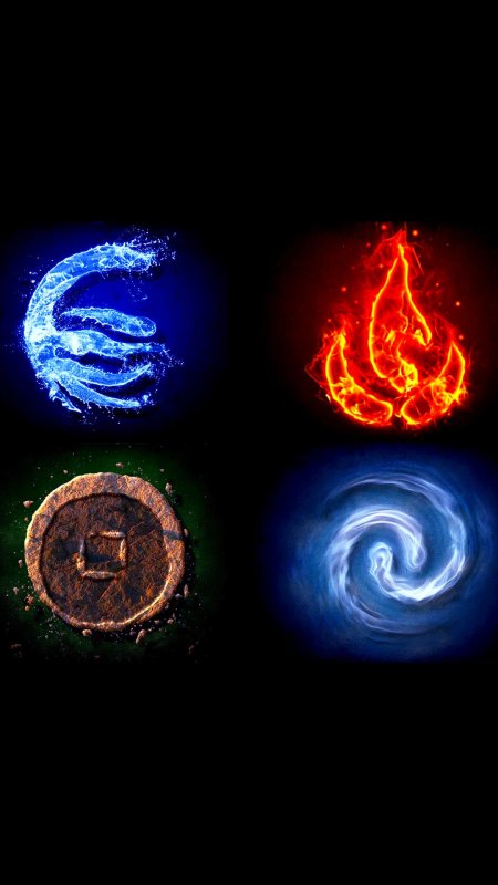 4 стихии огонь вода воздух земля