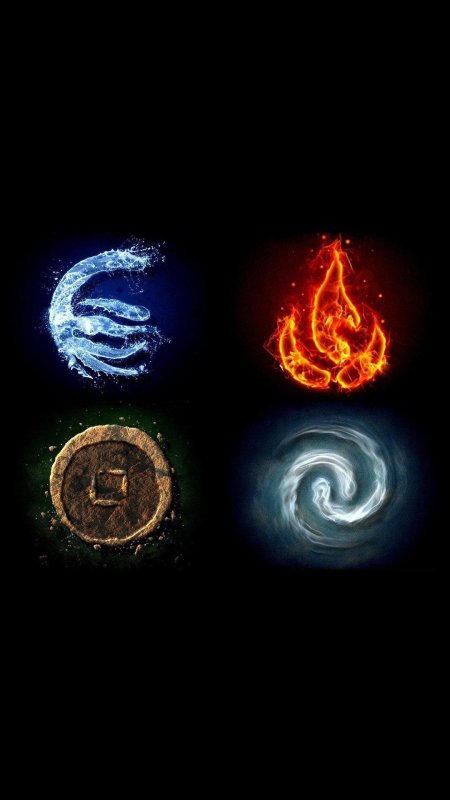 4 стихии огонь вода воздух земля