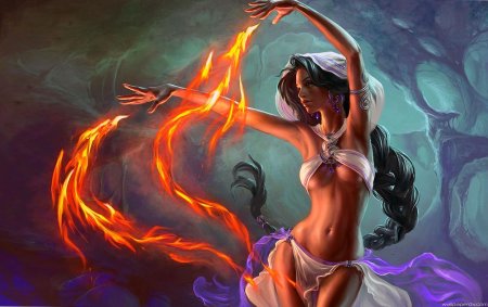 Девушка в огне