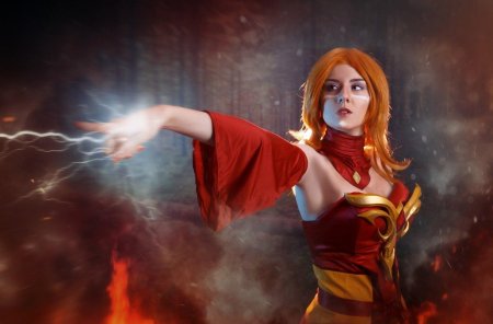 Лина дота 2 косплей