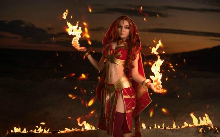 Лина дота 2 косплей