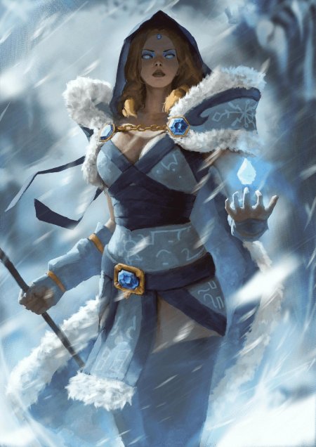 Crystal maiden dota 2